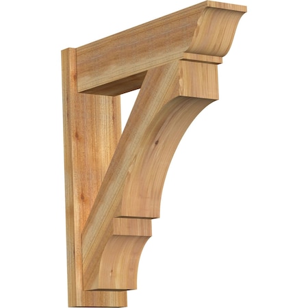 Ekena Millwork Balboa Rough Sawn Traditional Outlooker, Western Red Cedar, 8"W x 30"D x 34"H OUT08X30X34BOA01RWR